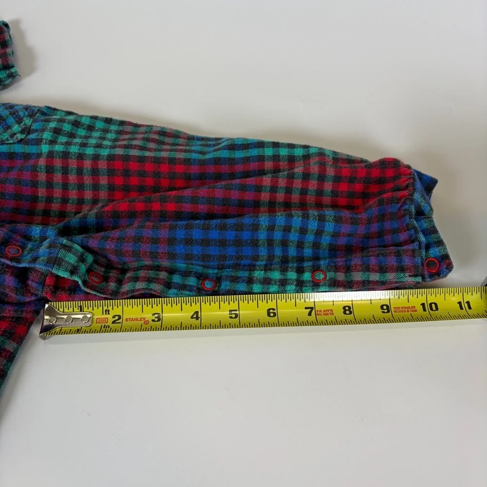VTG‎ Rare OshKosh B’Gosh Baby Unisex Coverall Romper Size 24 Months Checkered